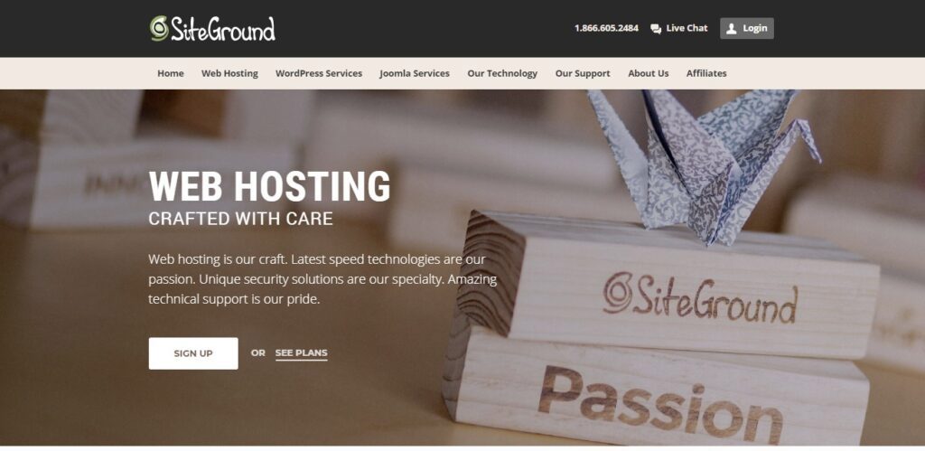 Siteground managed wordpress hosting